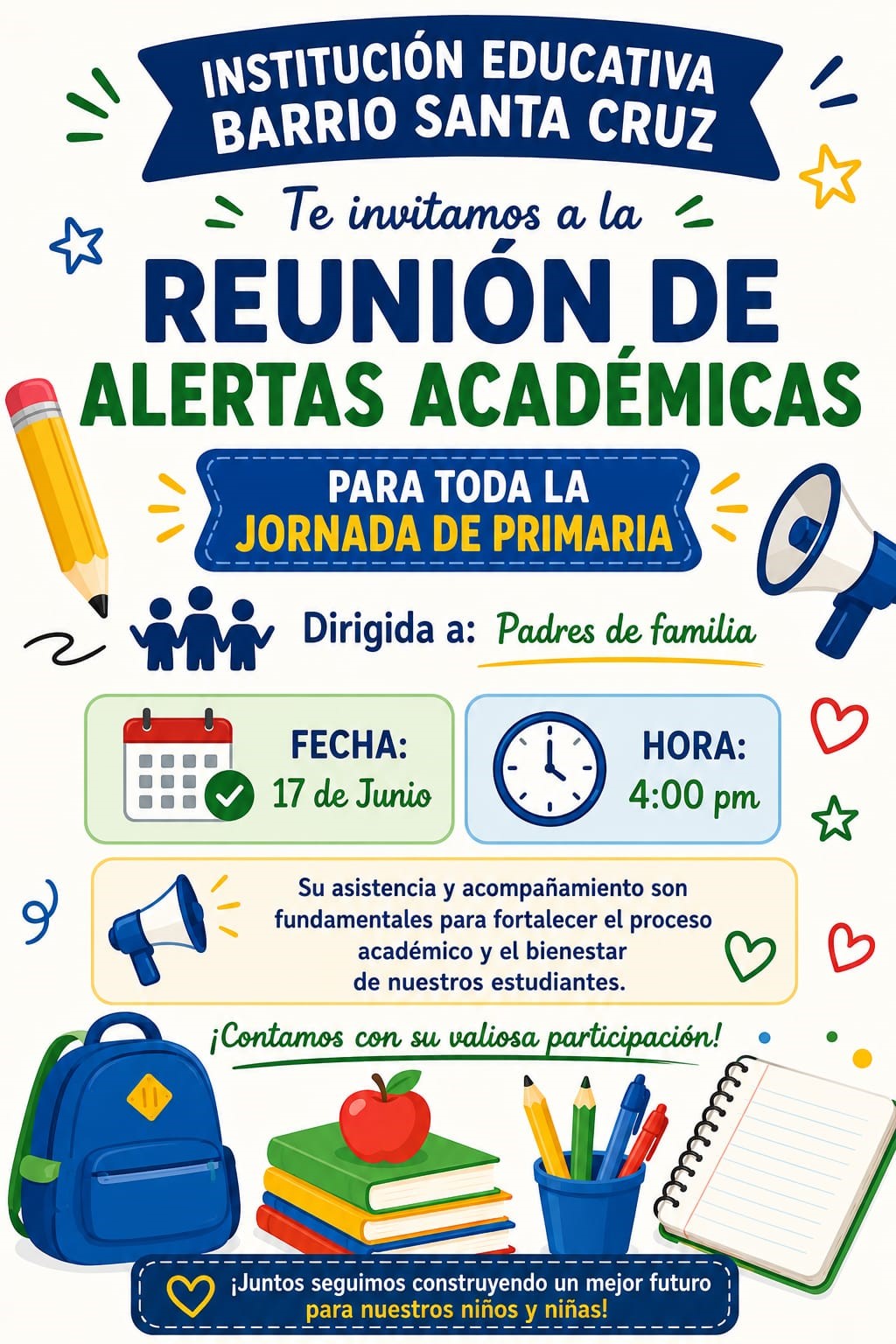 Alertas académicas Primaria